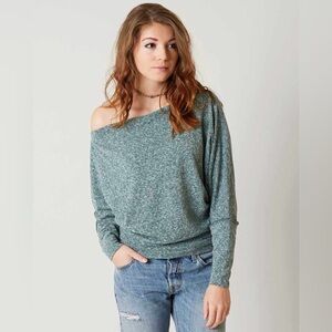 We The Free by Free People Valencia Off The Shoulder Pullover Knit Top
